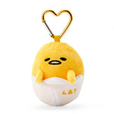SANRIO 307246 Gudetama Mini Mascot Holder, Yellow